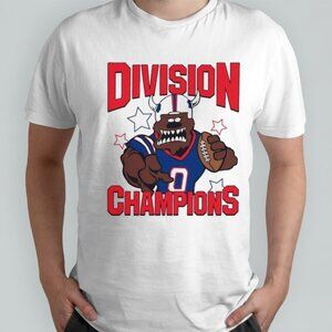 Buffalo Bills Division Champions Victory Star Helmet Shirt 103